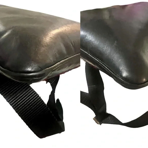 ✨ Rare Find! Brighton Red Calf Hair & Leather Messenger ✨ - Picture 5 of 7